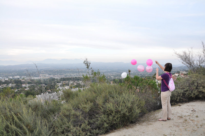 Jess' 30th Birthday Balloon Release