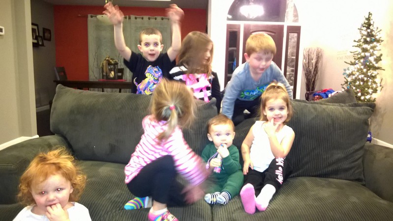 Our 7 crazy kiddos