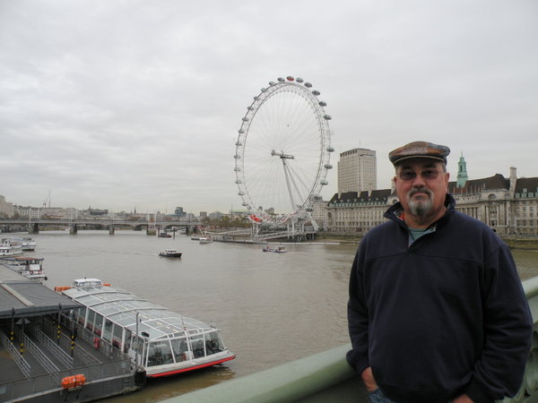Jim and London Eye