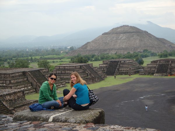 Maria and I in Teotihuacan