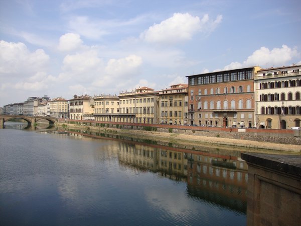 on the arno river