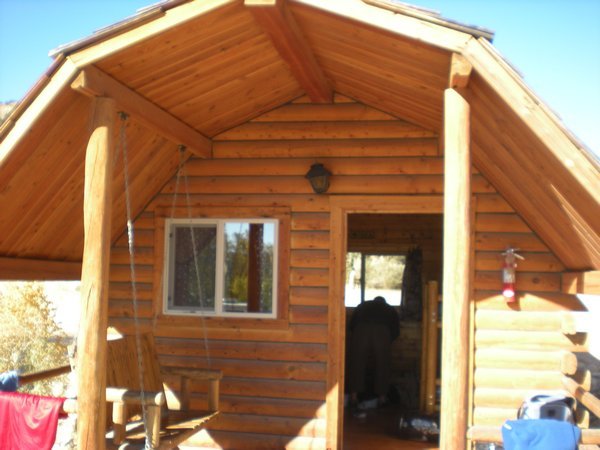 Our log cabin