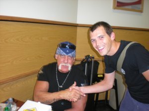 Doddy and Hulk Hogan