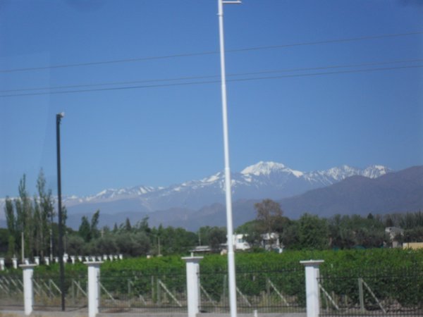 The Chilean mountains
