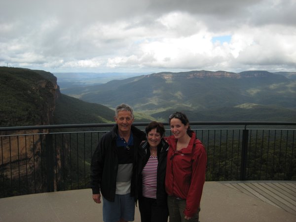 The Bowkers at the Blue Mountains