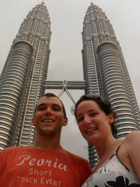 Infront of the Petronas Towers