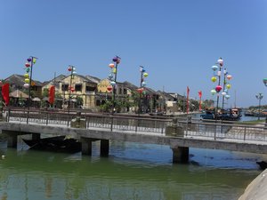 Bridge over the river in Hoi An