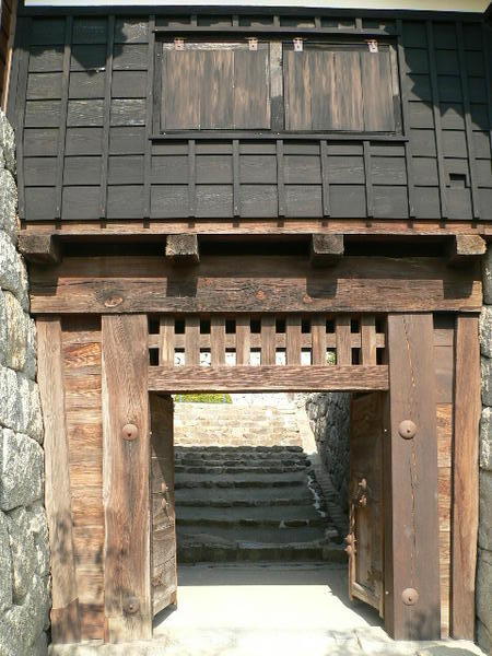 The only original bit of Matsuyama Castle