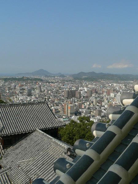 View from Matsuyama Castle