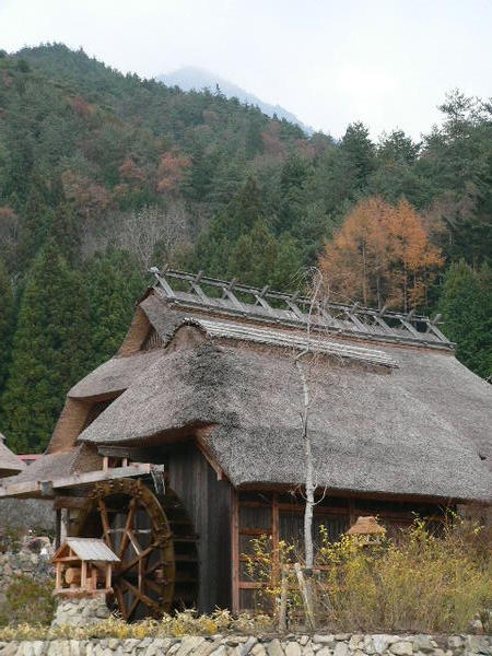 Traditional style Japanese tourist attraction