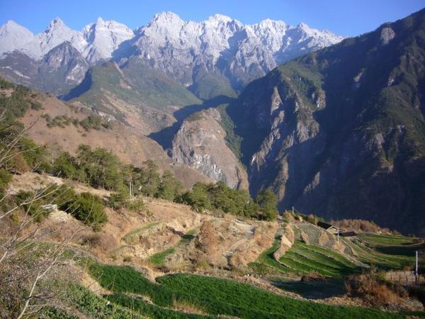 The Yulong Mountains and terracing, TLG