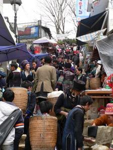 Market Steps in Central Sapa