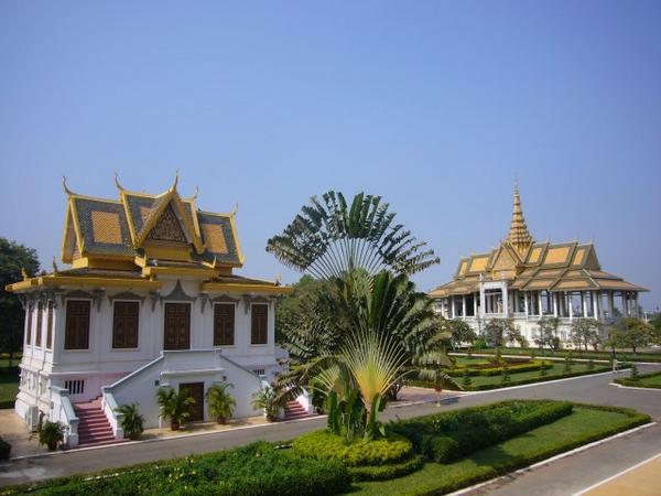 Royal Palace Buildings - Phnom Penh