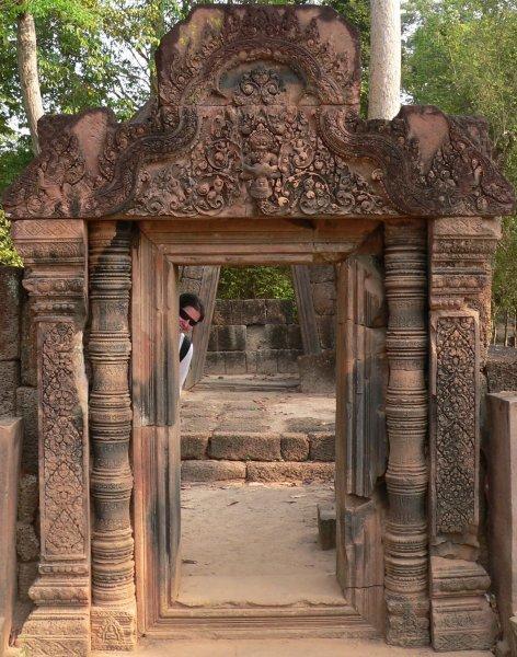 Banteay Srei - Carved Doorway
