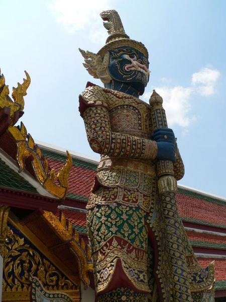 Mosaic Man, Royal Palace, Bangkok