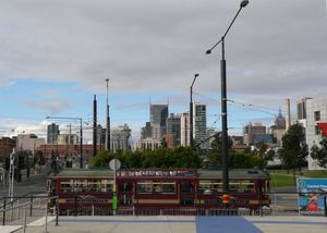 Trams and the City, Melbourne, Victoria