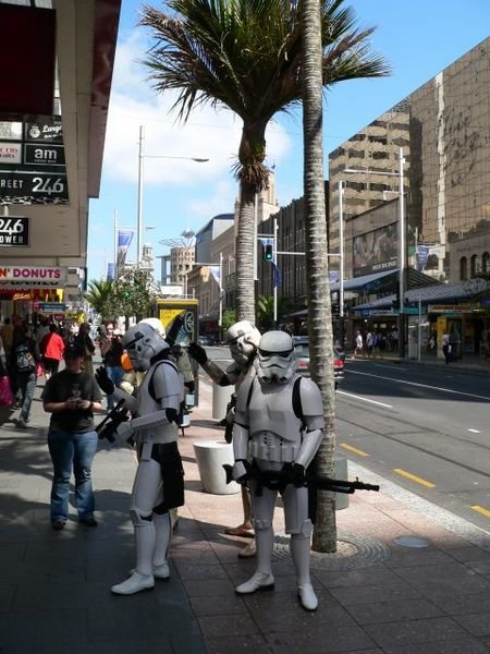 Storm Troopers, Queen St, Auckland