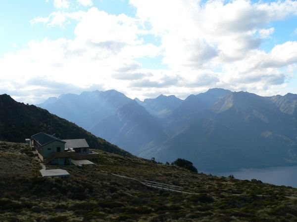 Luxmore Hut and the Southern Fjord