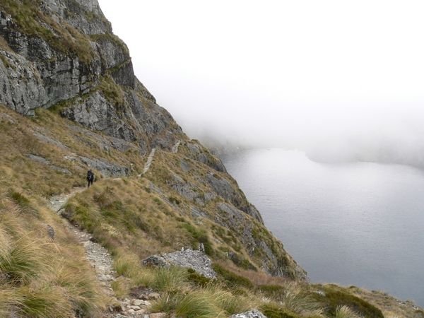 Low Cloud on Harris Saddle, Routeburn Track
