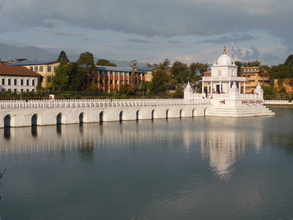 Temple in a Lake, Kathmandu