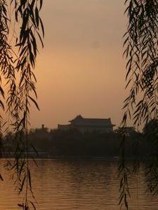Sunset at Beihai Park