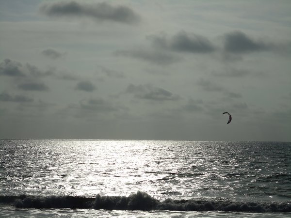 Kitesurfer in Manta