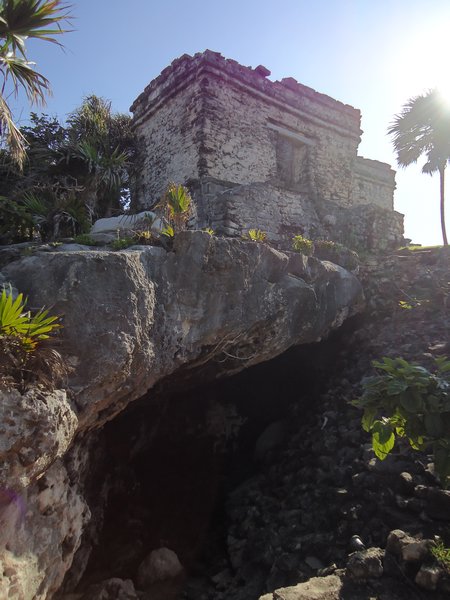 Tulum beachside ruins