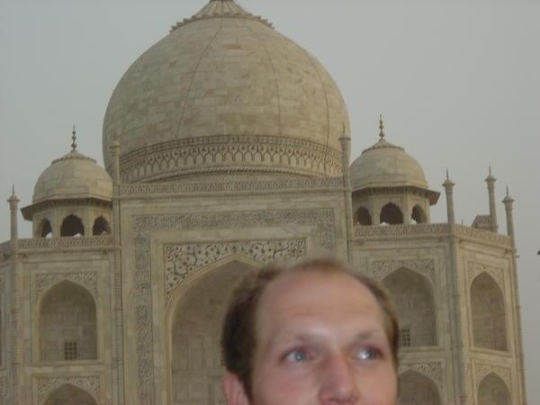 Jim and Taj Mahal