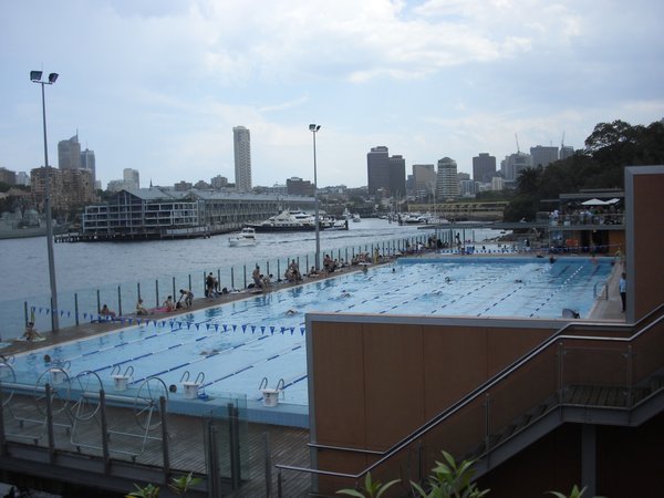 Woolloomooloo Wharf & swimming pool
