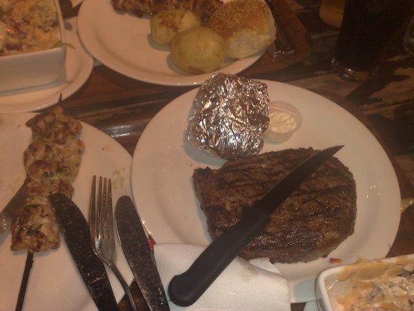 Mmmm! steak