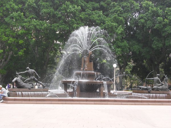 Fountain in Hyde Park