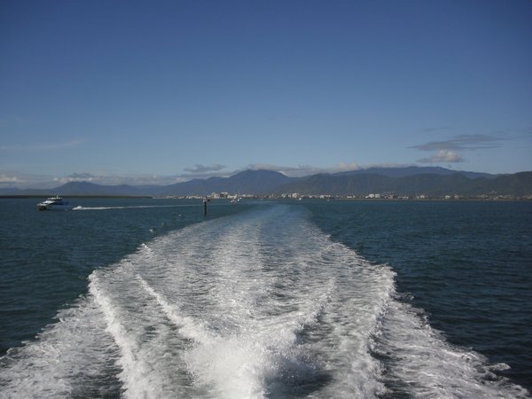 Cairns from the boat