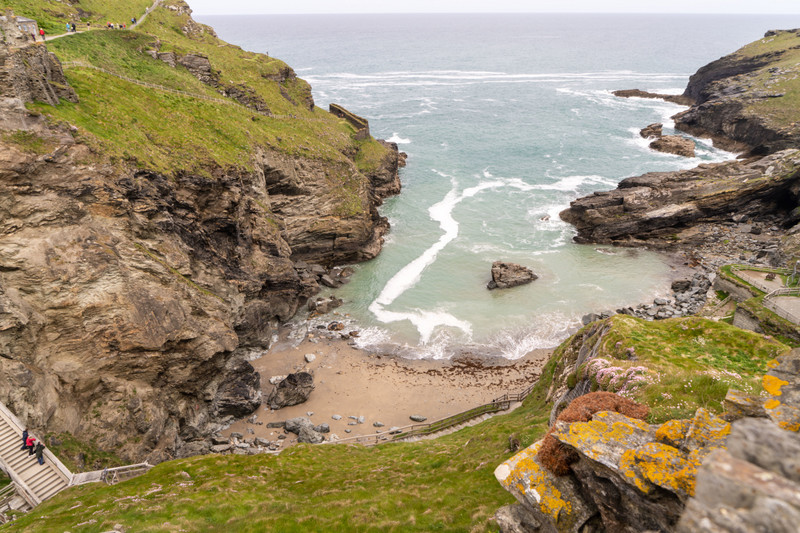 Cove at Tintagel Castle