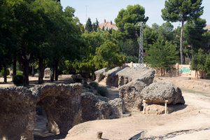Ruins of old Roman hippodrome