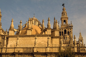 Exterior of Seville cathedral