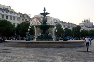 Fountain in Lisbon