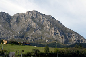 Mountains above Etxebarri