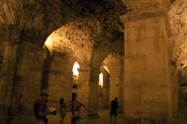 Underground chamber of Diocletian's Palace