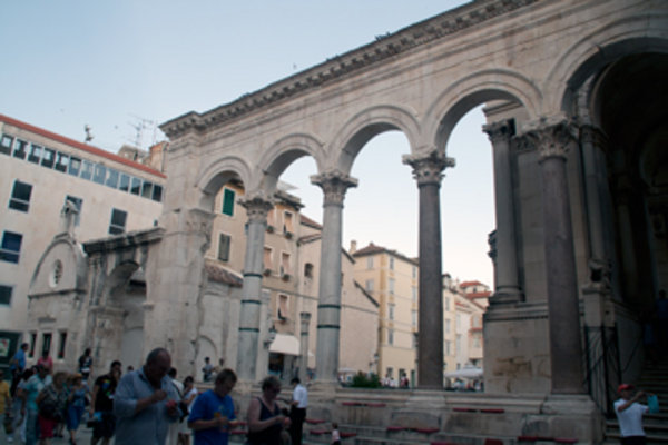 Peristil of Diocletian's Palace