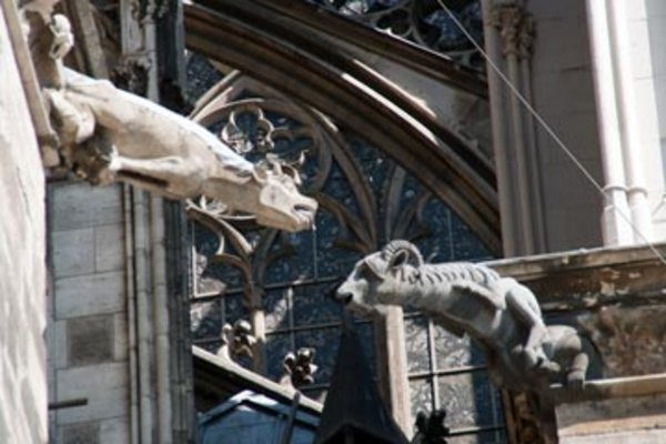 Cologne Cathedral gargoyles