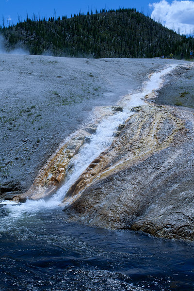 Runoff into Firehole River