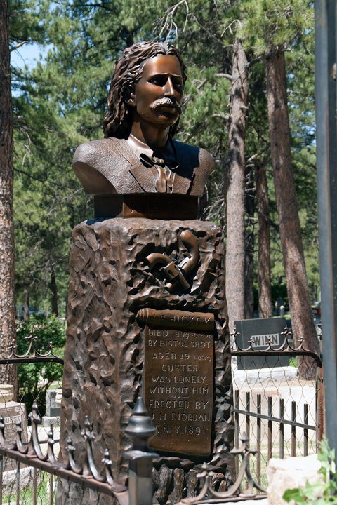 Grave of "Wild Bill" Hickok