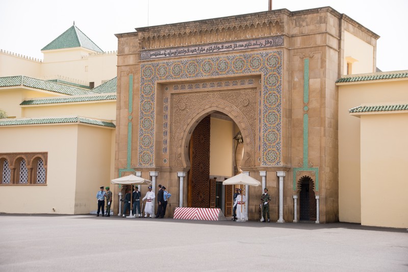 Morocco 2015 0111 Royal Palace complex Rabat Morocco 051815