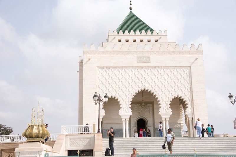 Morocco 2015 0183 Mausoleum of Mohammed V Rabat Morocco 051815