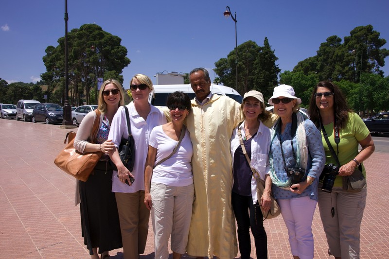 Morocco 2015 0736 Mohamed with group Sefrou Fes Morocco 052115