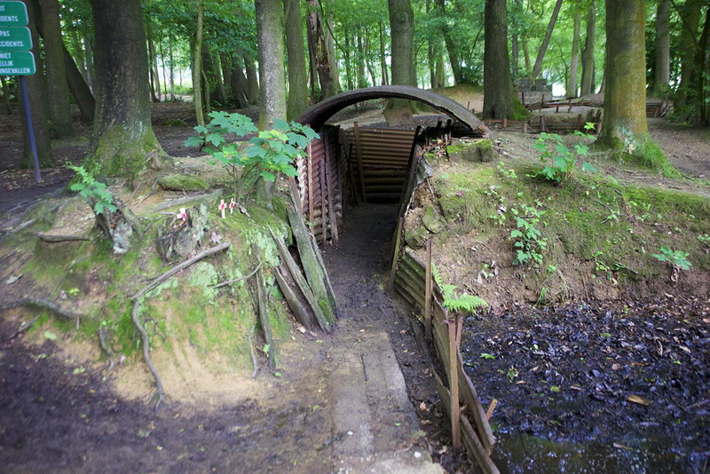 Sanctuary Wood trench