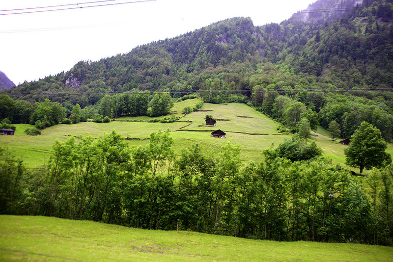 Typical bucolic valley