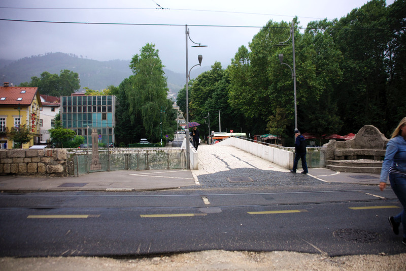 Lateiner Bridge where Archduke Ferdinand was assassinated