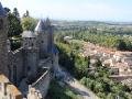 The dizzy heights of Carcassonne