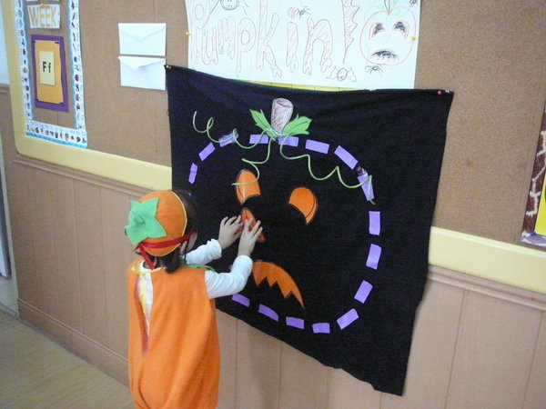 Pin the Nose on the Pumpkin 3